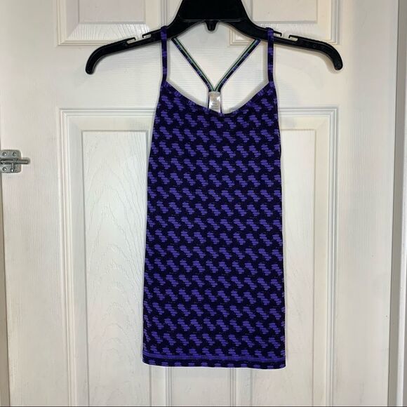 Ivivva tank top purple and black size 12 - Picture 1 of 10